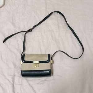 Zara - Used leather box purse